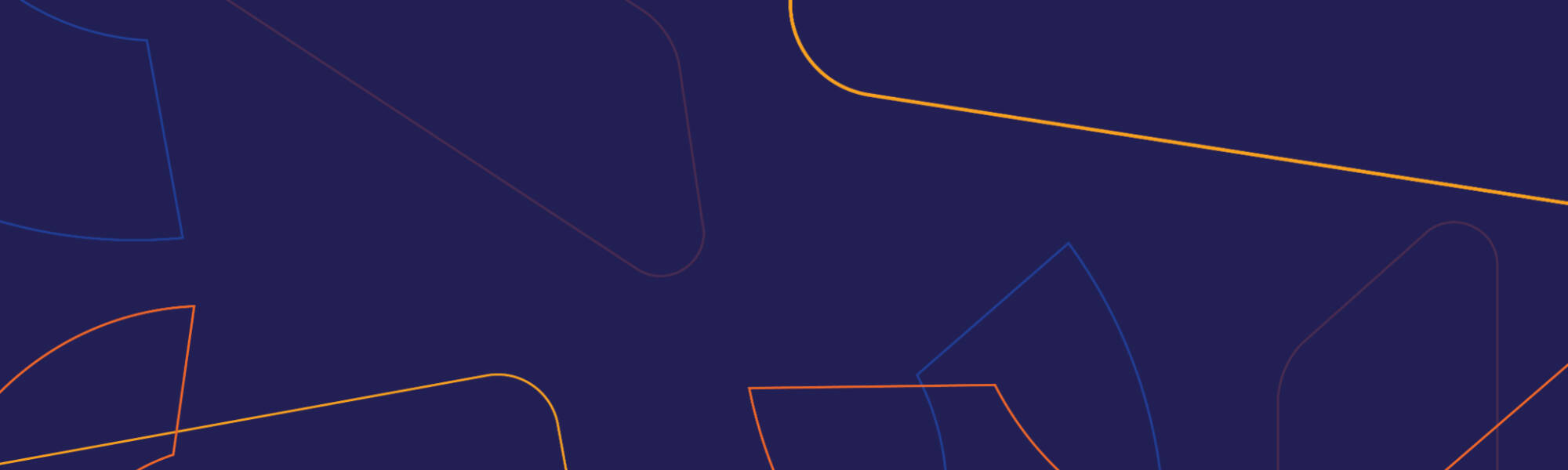 decorative background showing various shapes against a dark blue background